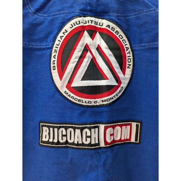 BJJ COACH ASSOCIATION OFFICIAL COMPETITION TRAINING BJJ Blue Gi UNIFORM A3 - Picture 9 of 16